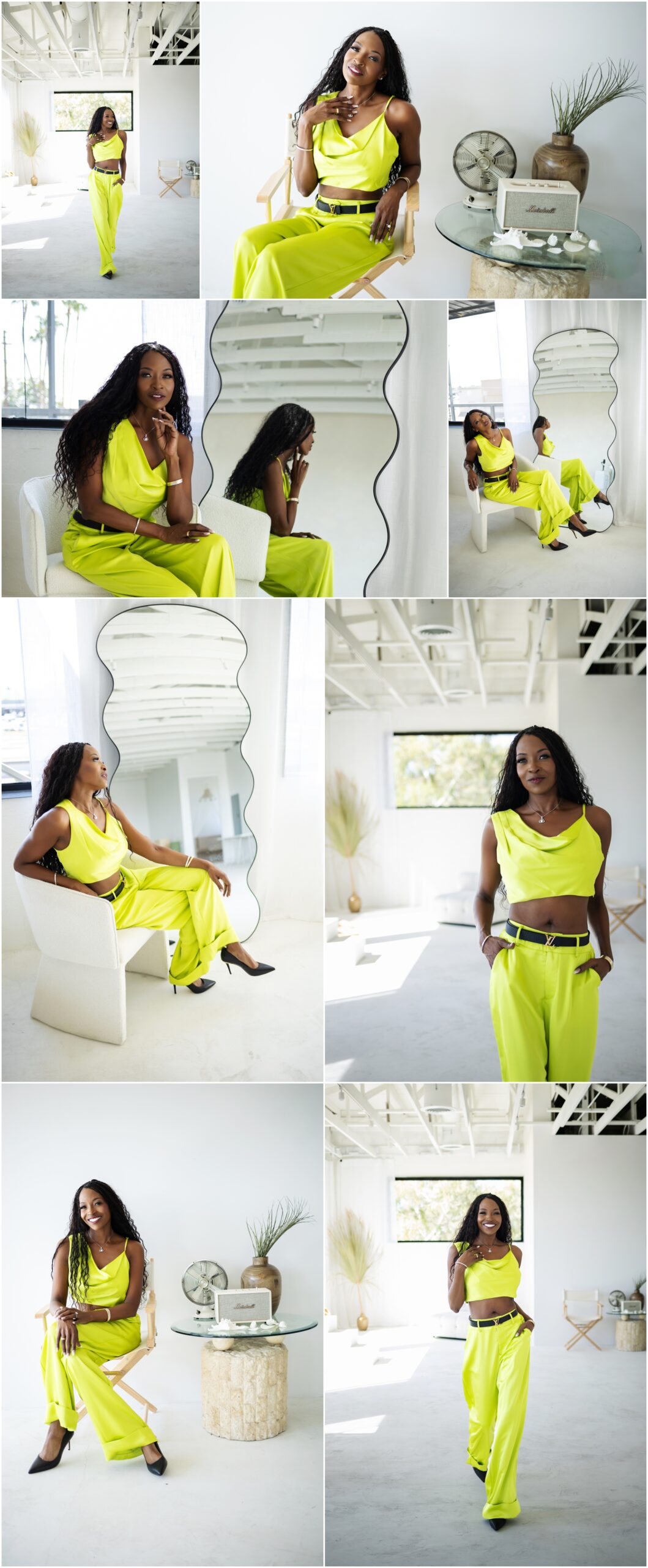 Lifestyle branding portrait of a woman in Phoenix, Arizona, by Wandering Soul Photography. Relaxed pose, warm tones, and modern styling for personal brand storytelling.